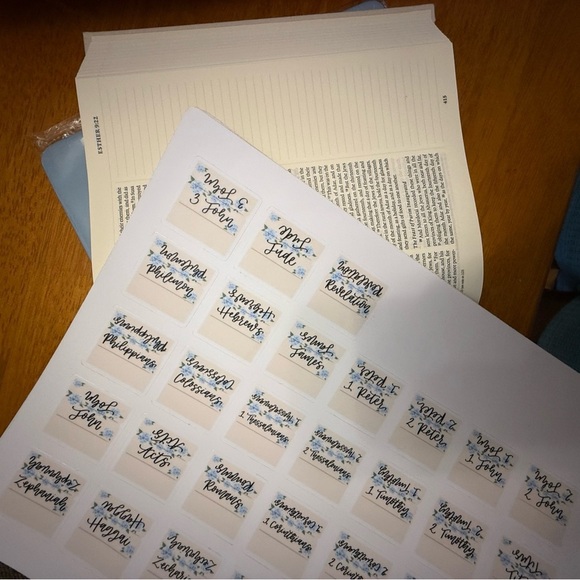 Journaling Bible with Journal and Bible Tabs - Picture 2 of 7